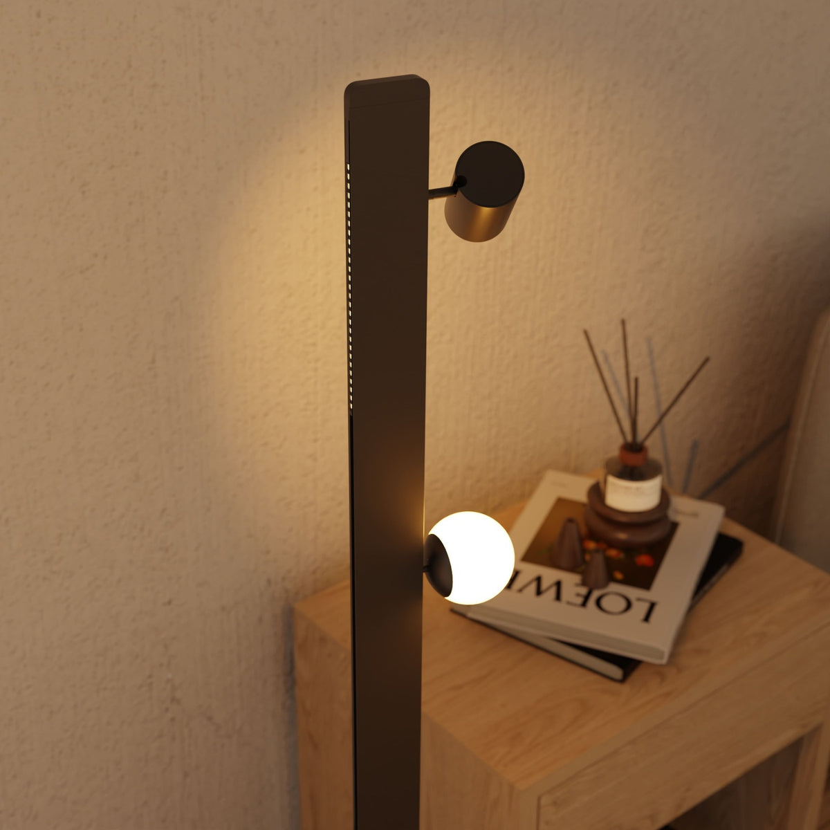 Lampada da terra modulare Azena
