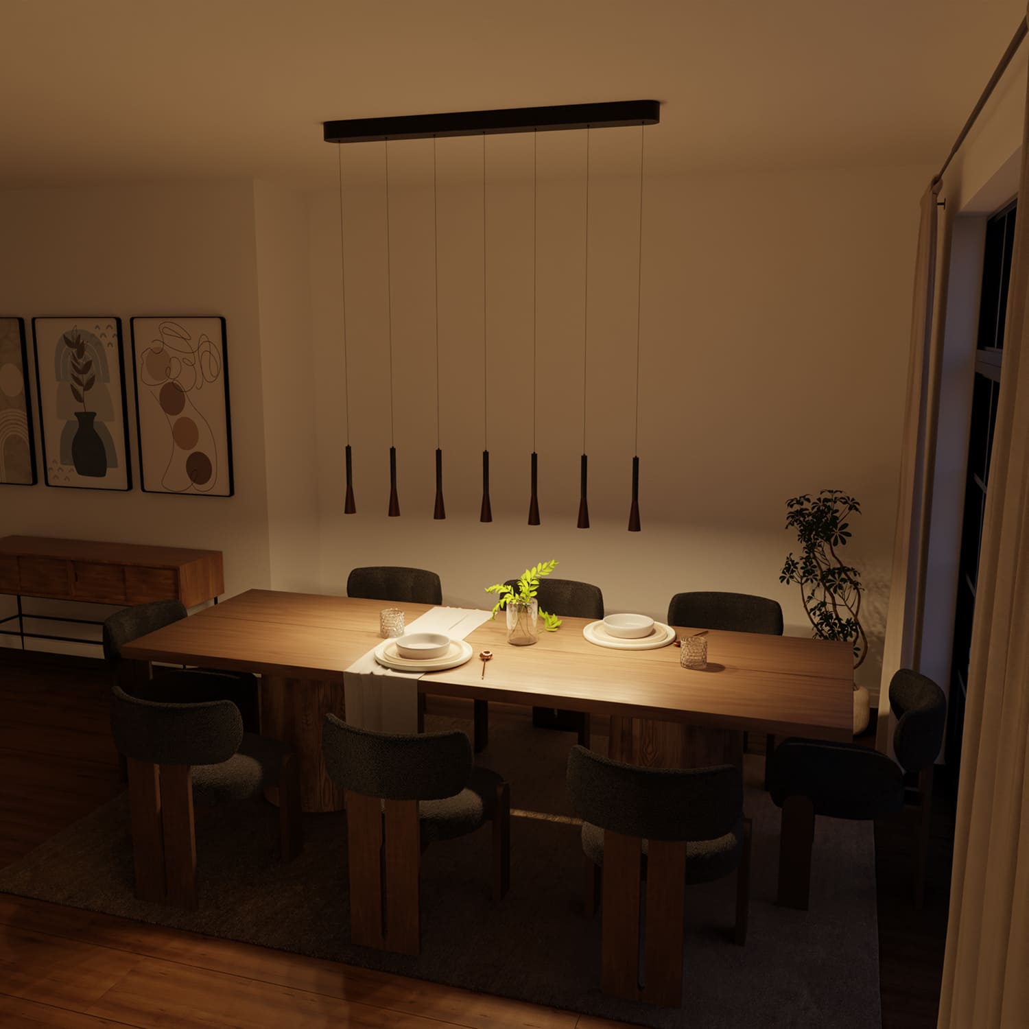 Lampada a sospensione Solea