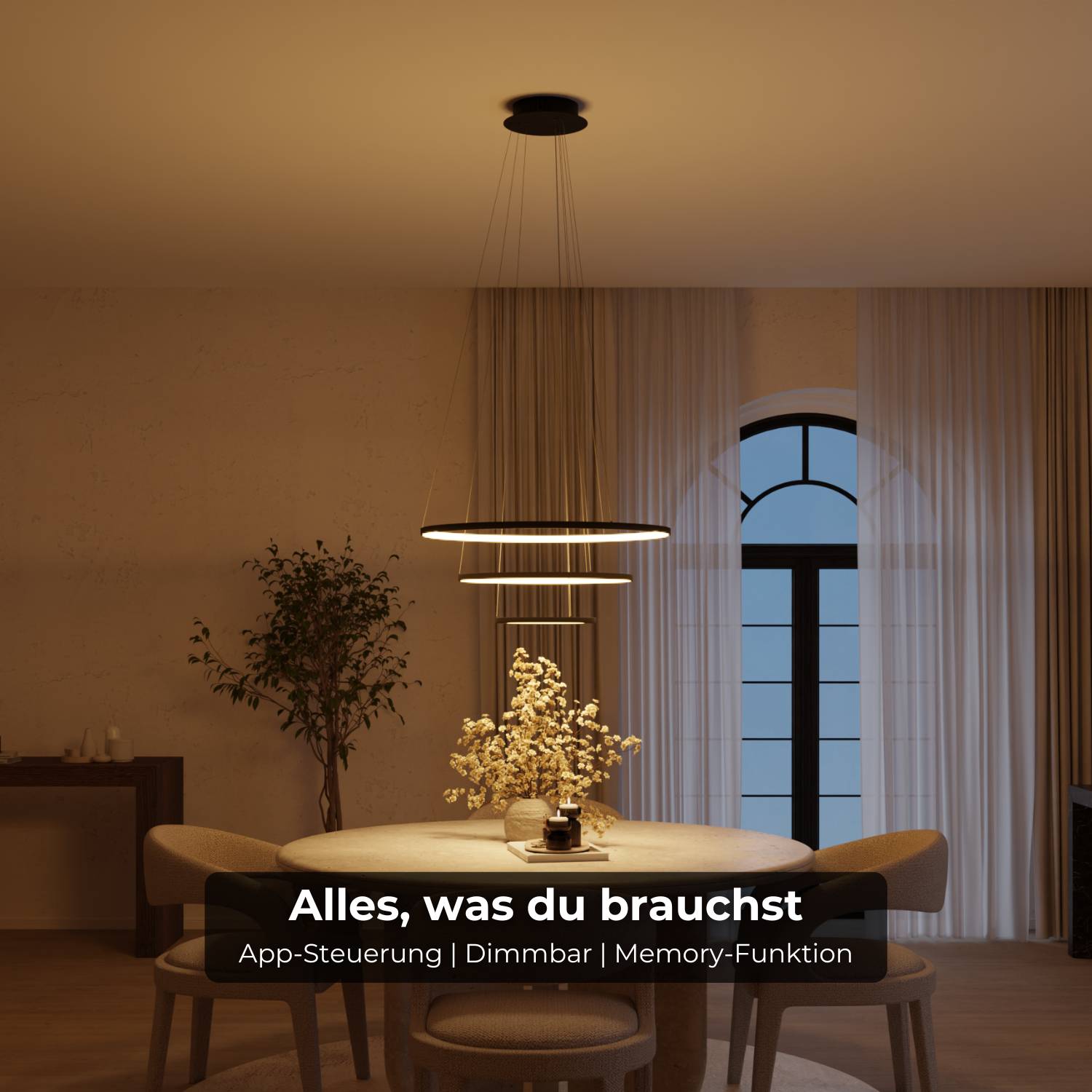 Prodotto di seconda scelta: lampada a sospensione ad anello Omeva