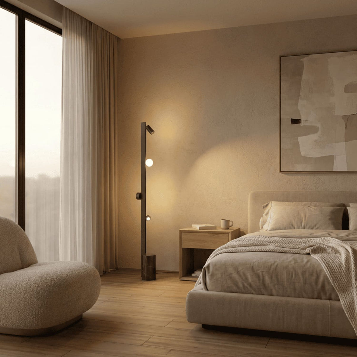 Bundle di lampada da terra modulare Azena