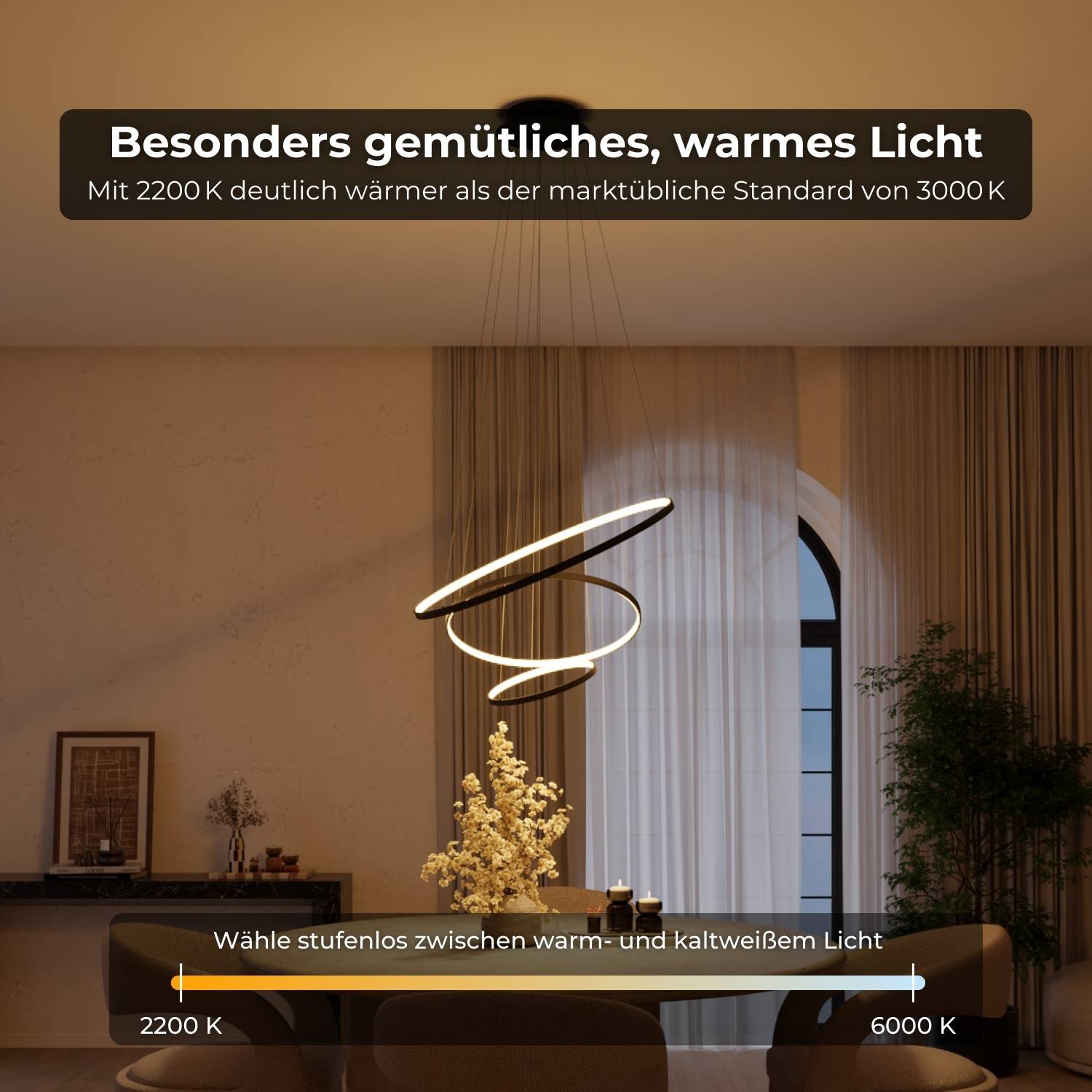 Prodotto di seconda scelta: lampada a sospensione ad anello Omeva